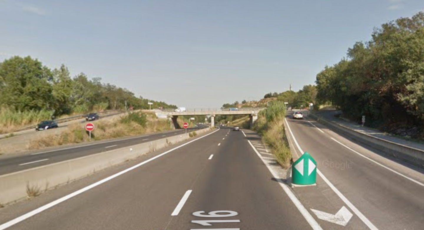 RN 116 travaux
